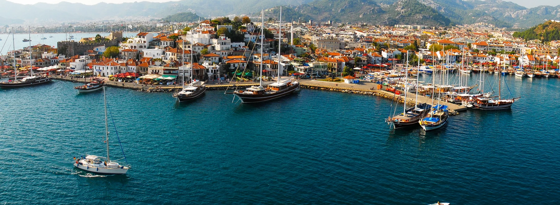 Archive photo (2008): Marmaris harbour and waterfront